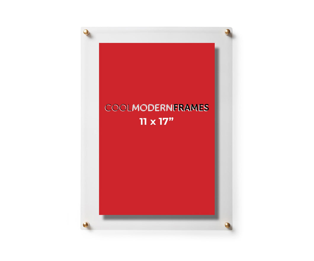 11x17 Modern Float Frame