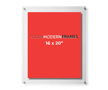 Load image into Gallery viewer, 16x20 Modern Float Frame