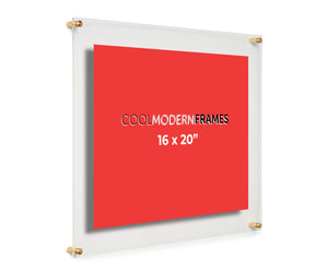 16x20 Modern Float Frame