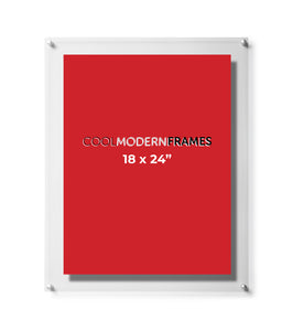 18x24 Modern Float Frame