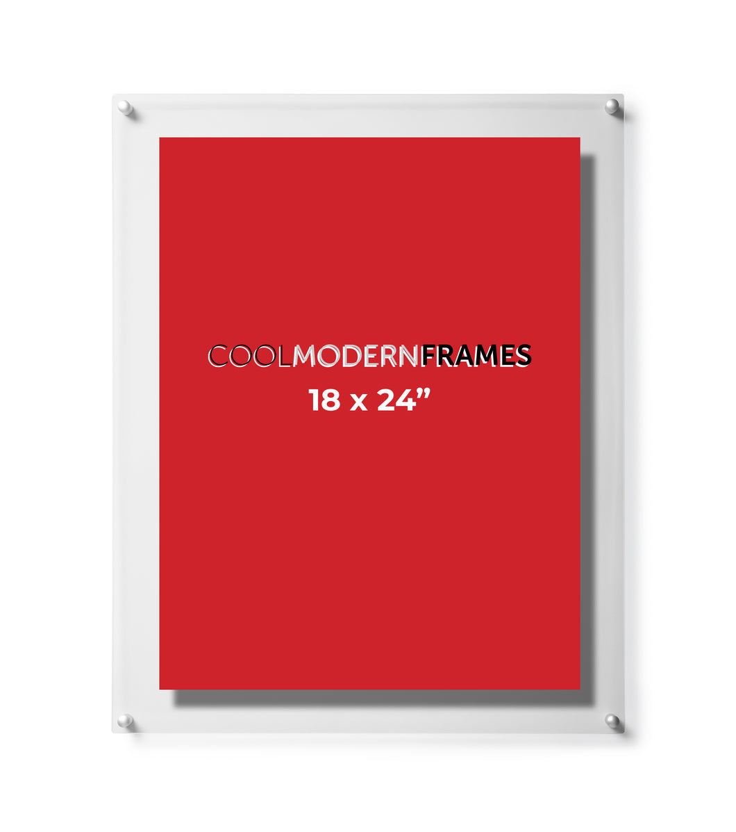 18x24 Modern Float Frame