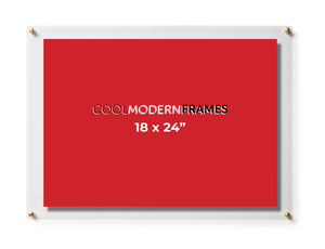 18x24 Modern Float Frame