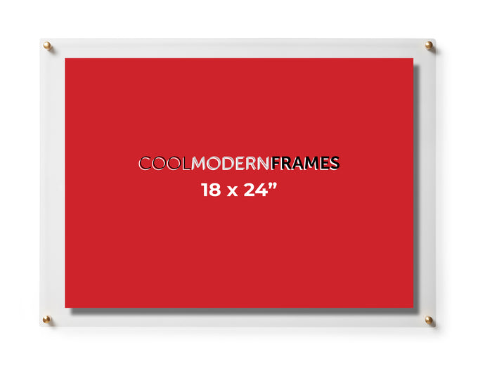 18x24 Modern Float Frame